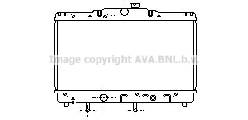 AVA QUALITY COOLING Радиатор, охлаждение двигателя TO2116